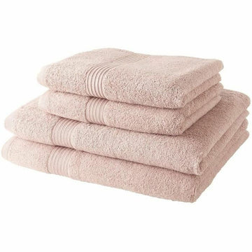 Towel set TODAY 4 Units Light Pink