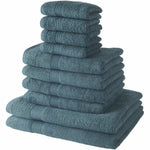 Towel set TODAY 10 Pieces Turquoise