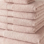 Towel set TODAY Light Pink 10 Pieces