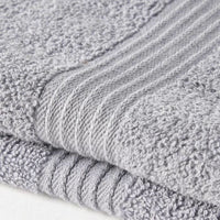 Towels Set TODAY Essential Steel Grey 50 x 90 cm (2 Units)