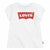 Child's Short Sleeve T-Shirt Levi's Batwing Logo White