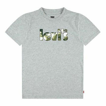 T-shirt Levi's Camo Poster Logo Gray 60731 Grey