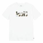 T-shirt Levi's Camo Poster Logo Bright White