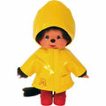 Fluffy toy Bandai Monchhichi Iconic Raincoat 20 cm Yellow