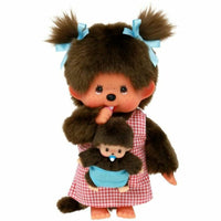 Fluffy toy Bandai Monchhichi Maman & Baby plush 20 cm