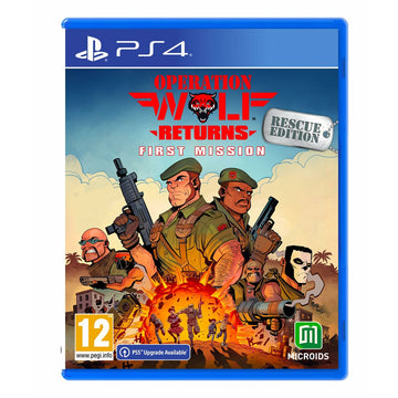 PlayStation 4 Video Game Microids Operation Wolf: Returns - First Mission Rescue Edition