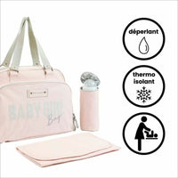 Diaper Changing Bag Baby on Board Simply Babybag Pink