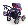 Doll Stroller Reig Trendy Royal Special Version Blue Pink 45 cm