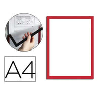 Information Frame Durable 4869-03 Plastic Red (5 Units)