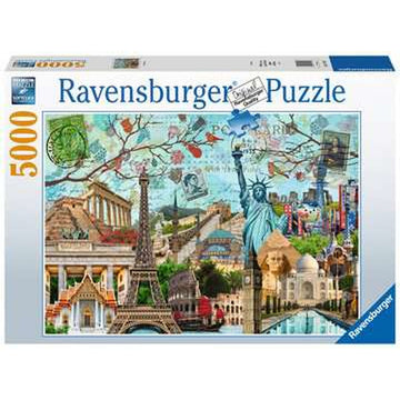 Puzzle Ravensburger 17118 Big Cities Collage 5000 Pieces