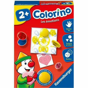 Educational Baby Game Ravensburger Colorino - Emotions Yellow Pink (French) (FR)