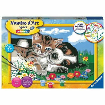 Paint by Numbers Set Ravensburger  A Beautiful Friendship