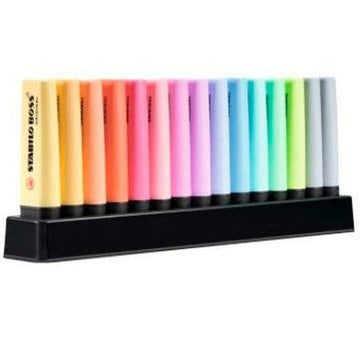 Fluorescent Marker Set Stabilo BOSS Original Plastic Multicolour