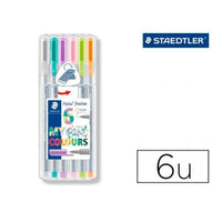 Set of Felt Tip Pens Staedtler 334 SB6CS1 (6 Units)
