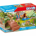 Playset Playmobil City Life Dog Training 70676 (37 pcs)