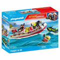 Playset Playmobil Action Heroes - Fireboat and Water Scooter 71464 52 Pieces