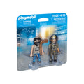 Playset Playmobil Police Officer Thief 9 Pieces