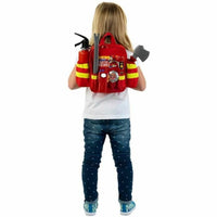 Fireman set Klein Rucksack 7 Pieces