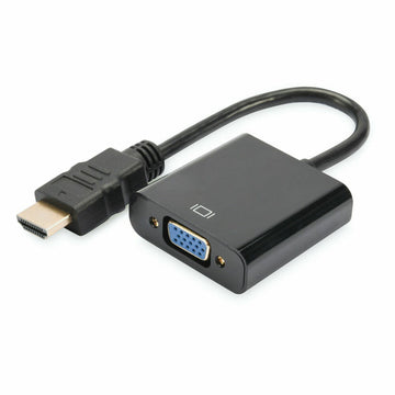 HDMI to VGA Adapter Digitus DIGITUS Convertidor HDMI a VGA Black