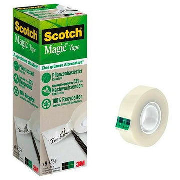 Adhesive Tape Scotch Magic Ecological 9Units (19 mm x 33 m)