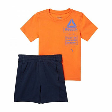 Children's Sports Outfit Reebok Essentials Orange