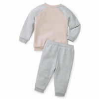 Baby's Tracksuit Puma Minicat Essentials Grey