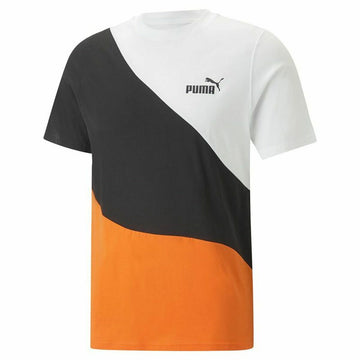 T-shirt Puma Power Cat Dark Orange Men