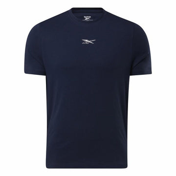 Men’s Short Sleeve T-Shirt Reebok GS Tailgate Team Dark blue