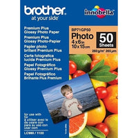 Glossy Photo Paper Brother BP71GP50 10 x 15 cm 50 Sheets (50 Units)