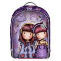 School Bag The Duet Gorjuss M572A Purple 32 x 45 x 13.5 cm