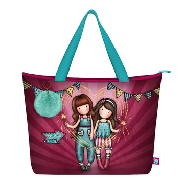 Bag Gorjuss Fireworks Maroon (41.5 x 30 x 13 cm)