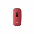 Mobile telephone for older adults Panasonic KX-TU446EXR 2.4" Red Maroon
