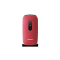 Mobile phone Panasonic KX-TU446EXR Red Maroon