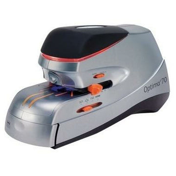 Stapler Rexel Optima70 Black Silver Electric