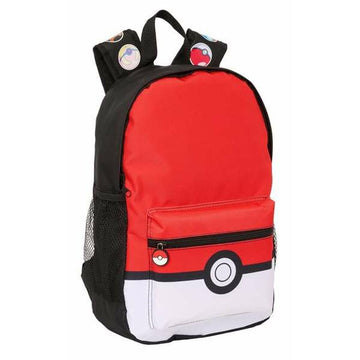 School Bag Pokémon Red 28 x 40 x 12 cm