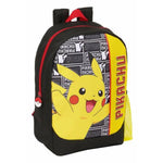 School Bag Pokémon Yellow Black Red