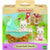Playset Sylvanian Families Chocolate Bunny Twins and Double Stroller