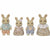 Figure Sylvanian Families 5706 Rabbit Family 4 Pieces