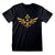 Short Sleeve T-Shirt The Legend of Zelda Hyrule Logo Black Unisex