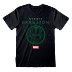 Short Sleeve T-Shirt Marvel Logo Icon Black Unisex