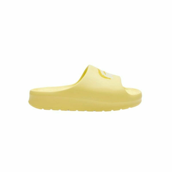 Women's Flip Flops Lacoste Serve 2.0 Evo Synthetic Yellow