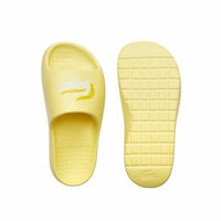 Women's Flip Flops Lacoste Serve 2.0 Evo Synthetic Yellow