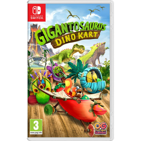Video game for Switch Outright Games Gigantosaurus Dino Kart