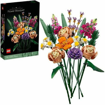 Playset Lego Flower Bouquet Adults 756 Pieces