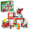 Playset Lego 10970 DUPLO Fire Station and Helicopter (117 Pieces)