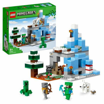 Playset Lego Minecraft 21243 frozen peaks