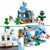 Playset Lego Minecraft 21243 frozen peaks