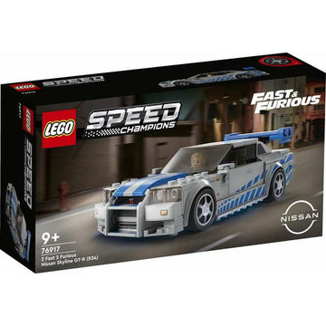 Toy car Lego Speed Champions Nissan Skyline GT-R Fast 2 Furious 76917