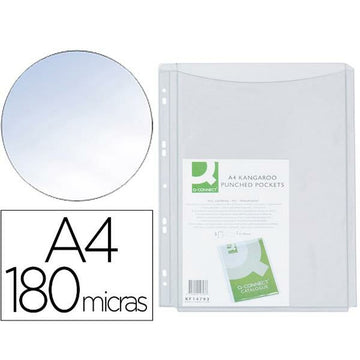 Covers Q-Connect KF00138 Transparent PVC A4 (5 Units)