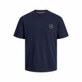 Men’s Short Sleeve T-Shirt Jack & Jones lushield Blue Men